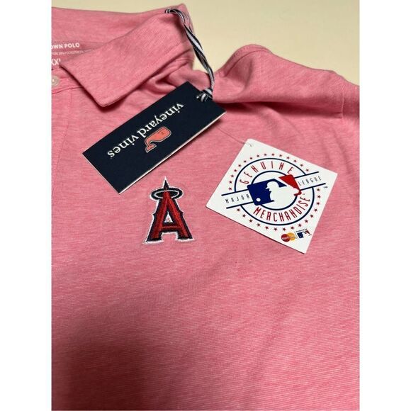 Vineyard Vines Los Angeles Angels Edgartown Pique Polo XXL - Picture 2 of 4